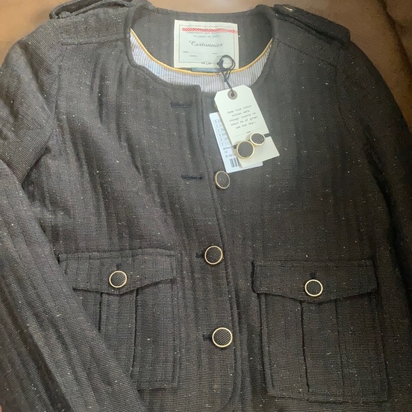 Cartonnier Blazer Size 12 Anthropologie - Picture 3 of 7